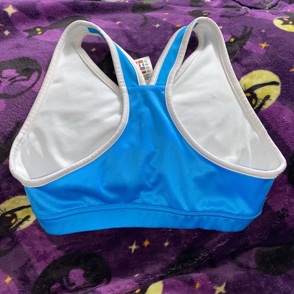 Blue Adidas Sports Bra - Picture 3 of 3